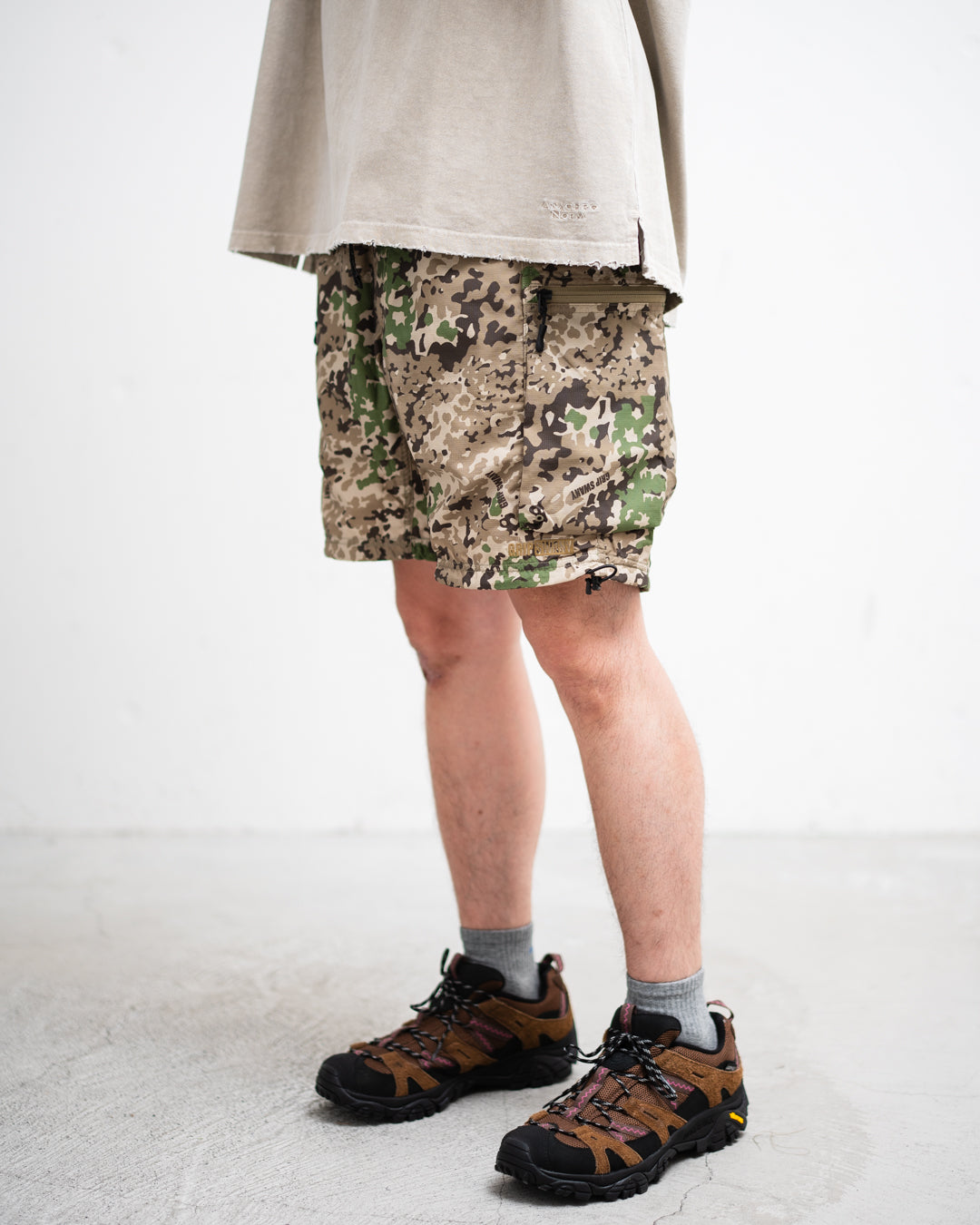 GRIP SWANY Supplex Rip Gear Buggy Shorts - Camo