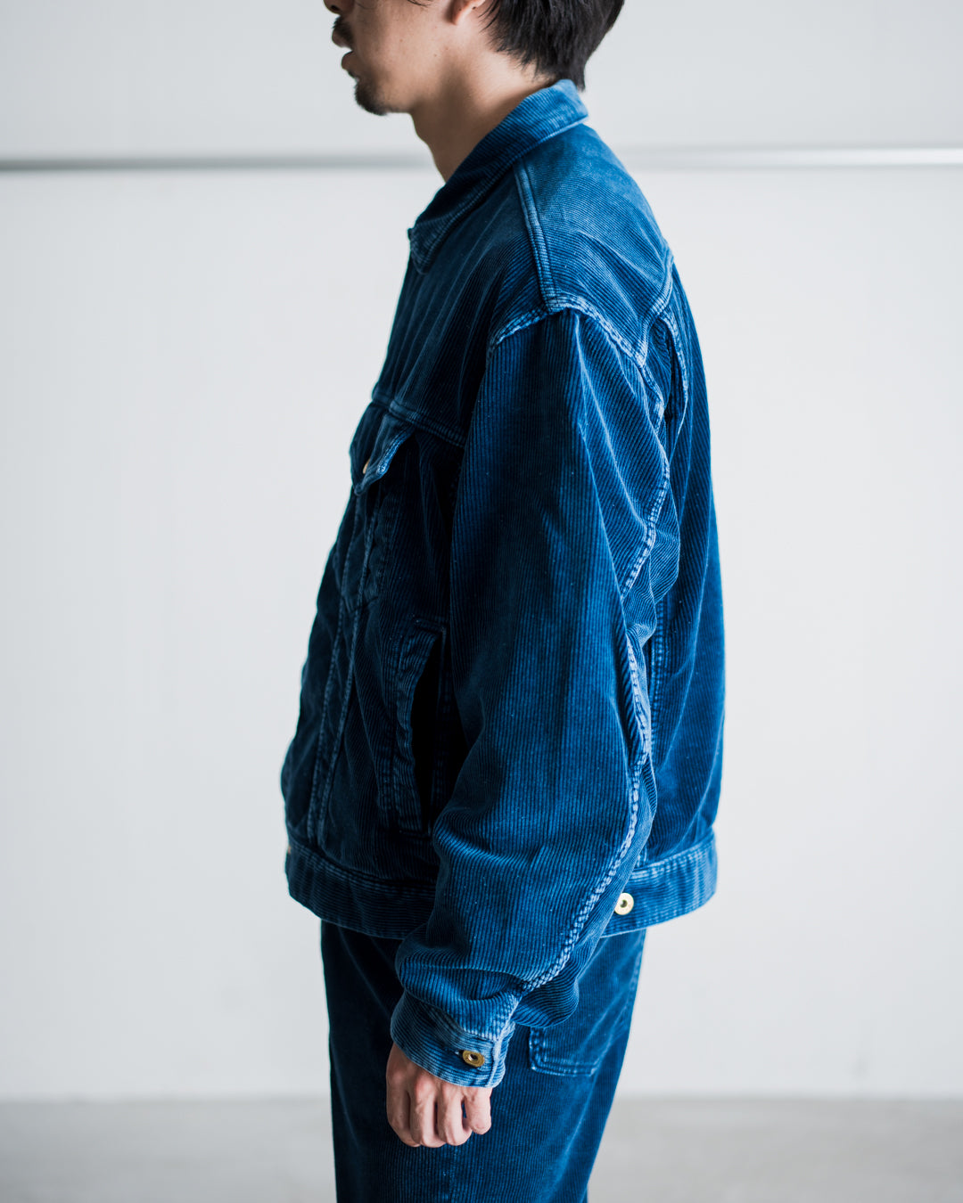 URU COTTON CORDUROY - TRUCKER JACKET