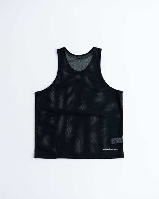 [5.23 sat 12:00 Release] SEDAN ALL-PURPOSE OD Logo Mesh Tank Top