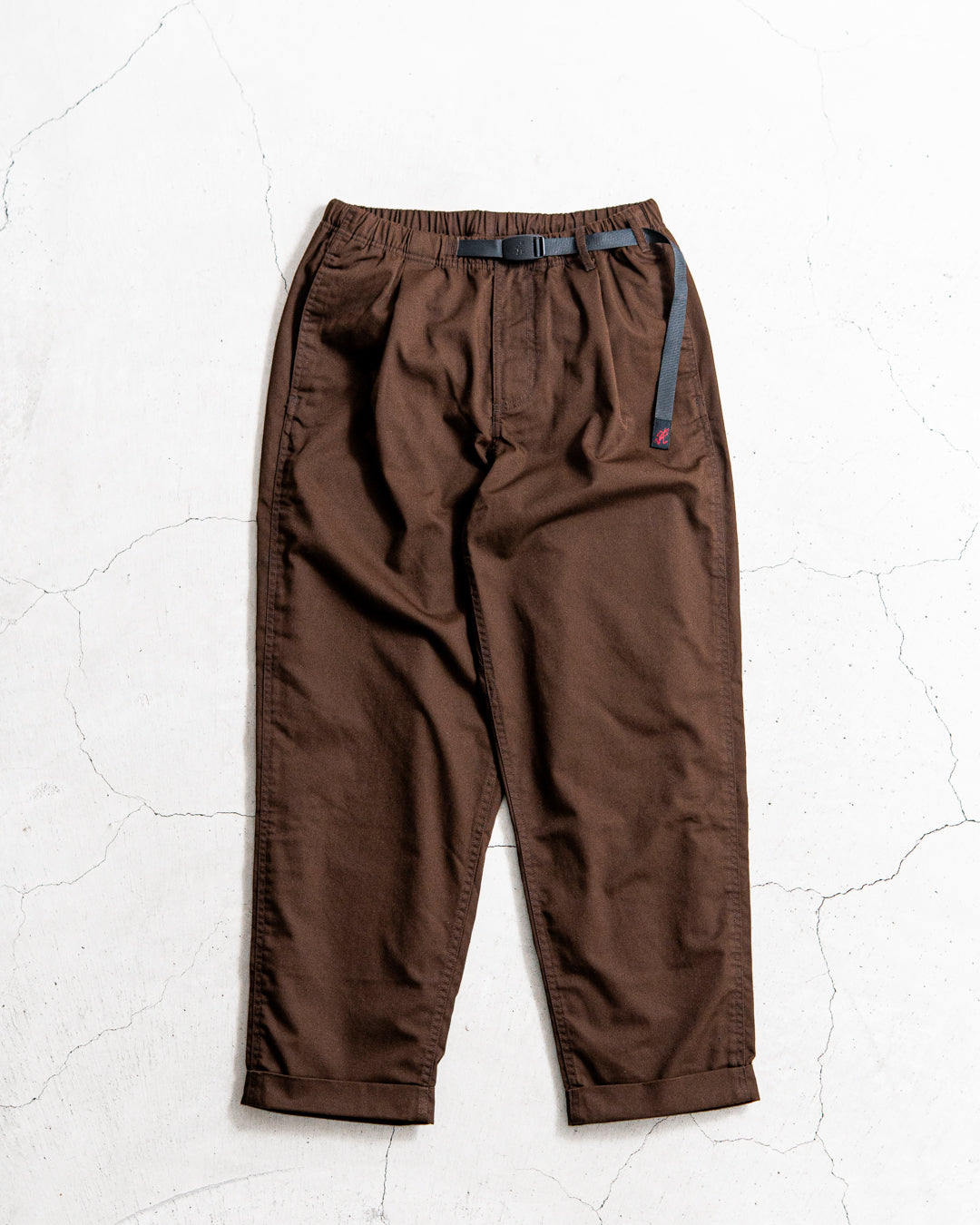 Gramicci TWILL TUCK TAPERD PANT