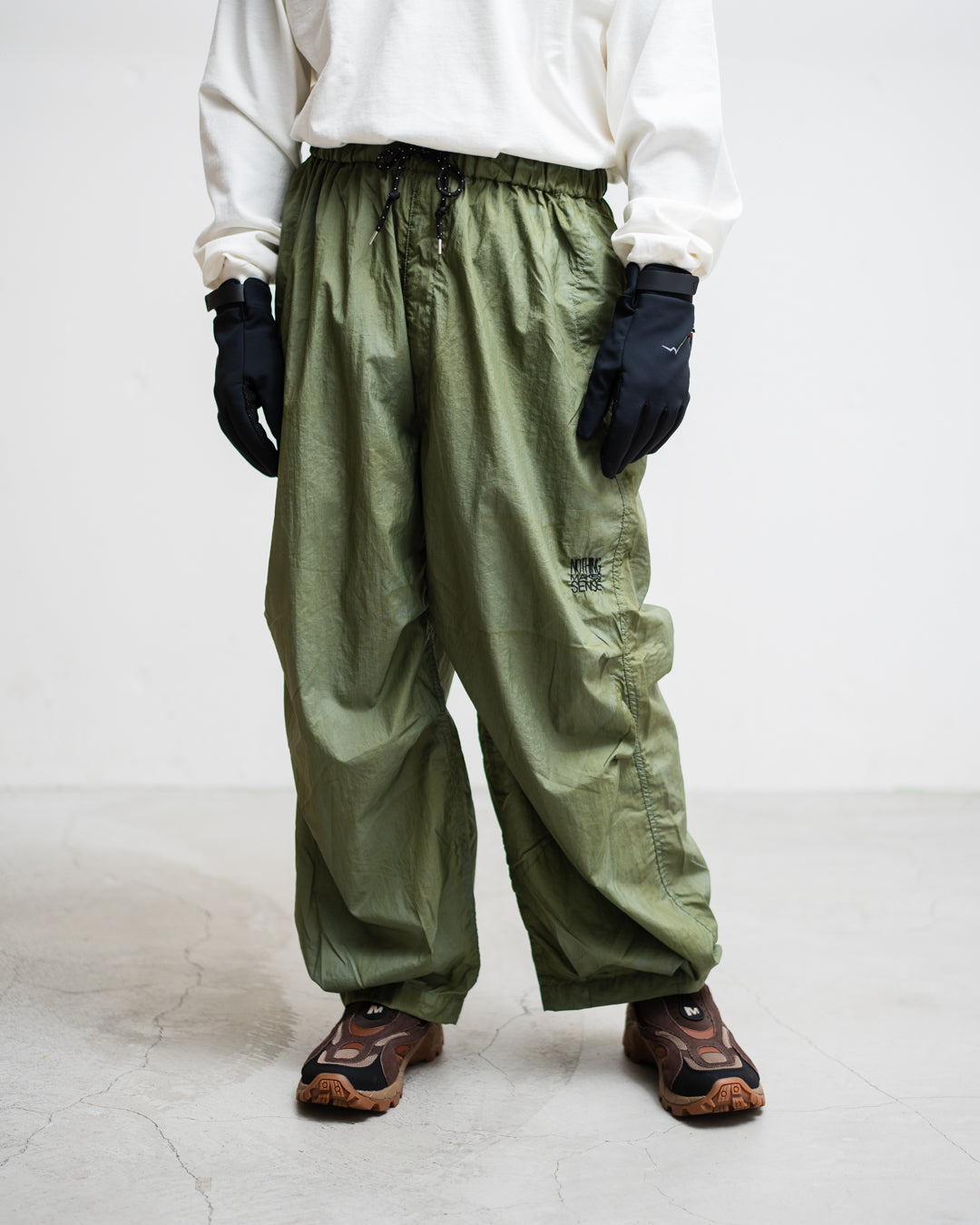 ANACHRONORM UTILITY NYLON TUCK EASY PANTS