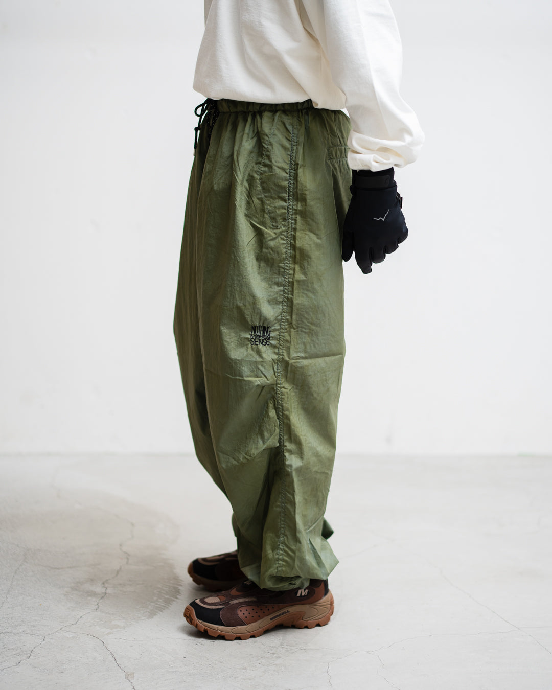 ANACHRONORM UTILITY NYLON TUCK EASY PANTS