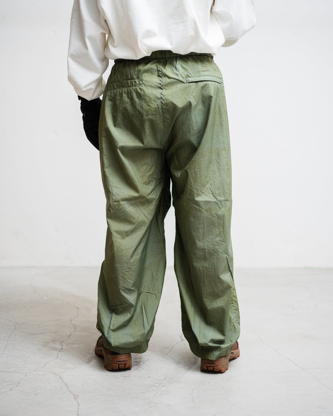 ANACHRONORM UTILITY NYLON TUCK EASY PANTS