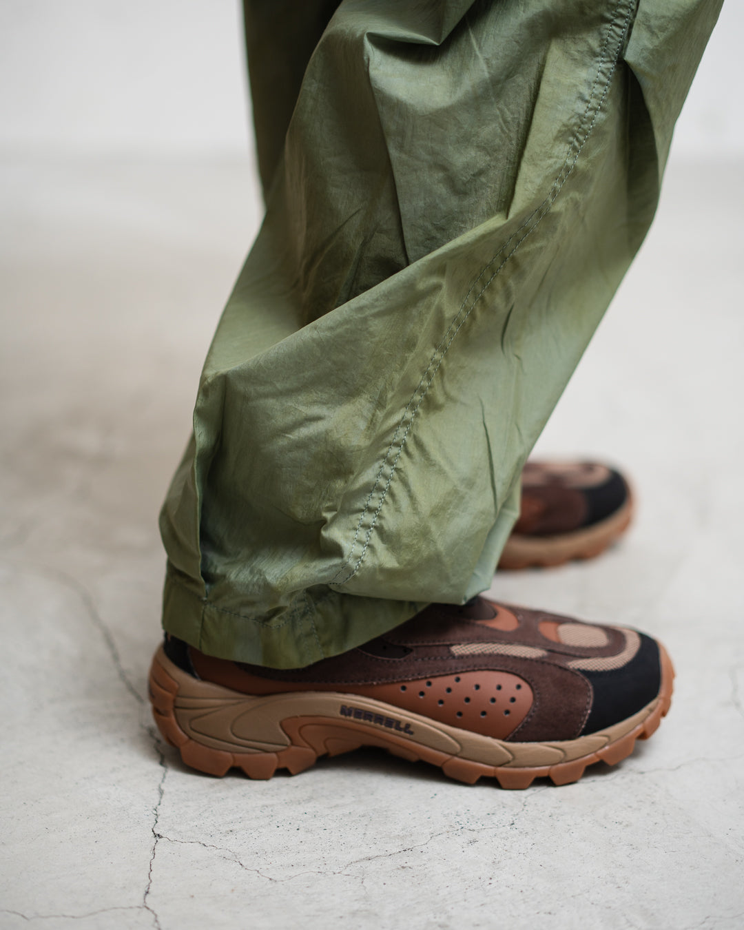 ANACHRONORM UTILITY NYLON TUCK EASY PANTS