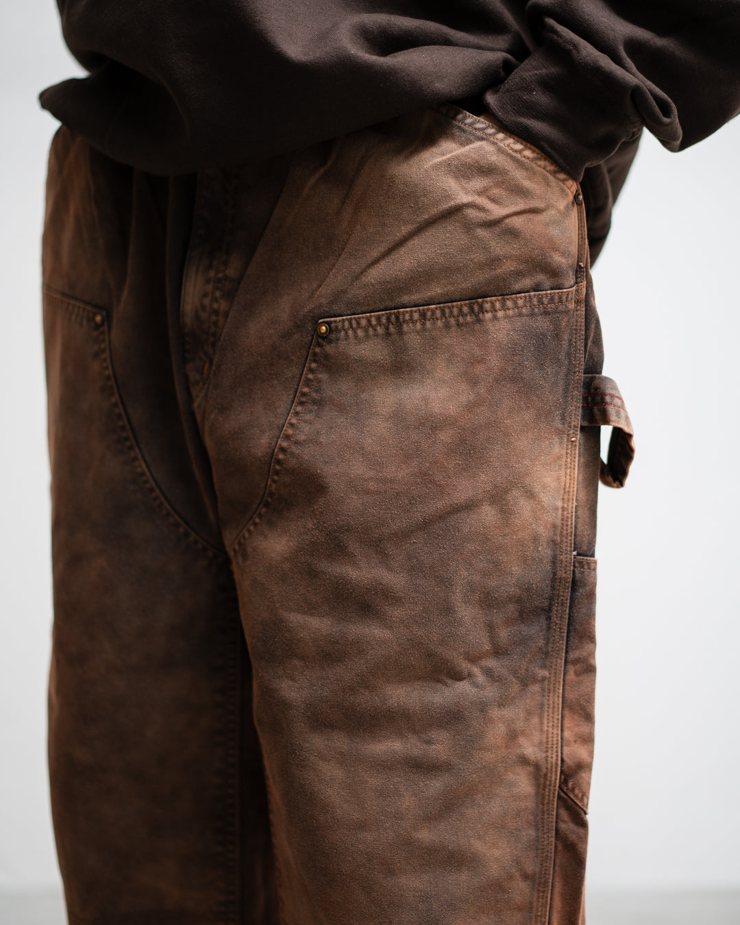 ANACHRONORM SULFUR DYED DUCK PAINTER EASY PANTS