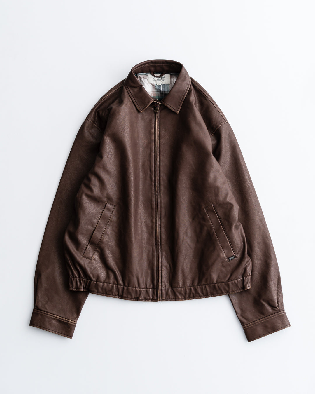 [9.20 sat 12:00 Release] SEDAN ALL-PURPOSE Synthetic Leather Jacket