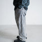 ANACHRONORM SULFUR DYED TUCK WIDE TROUSERS SULFUR