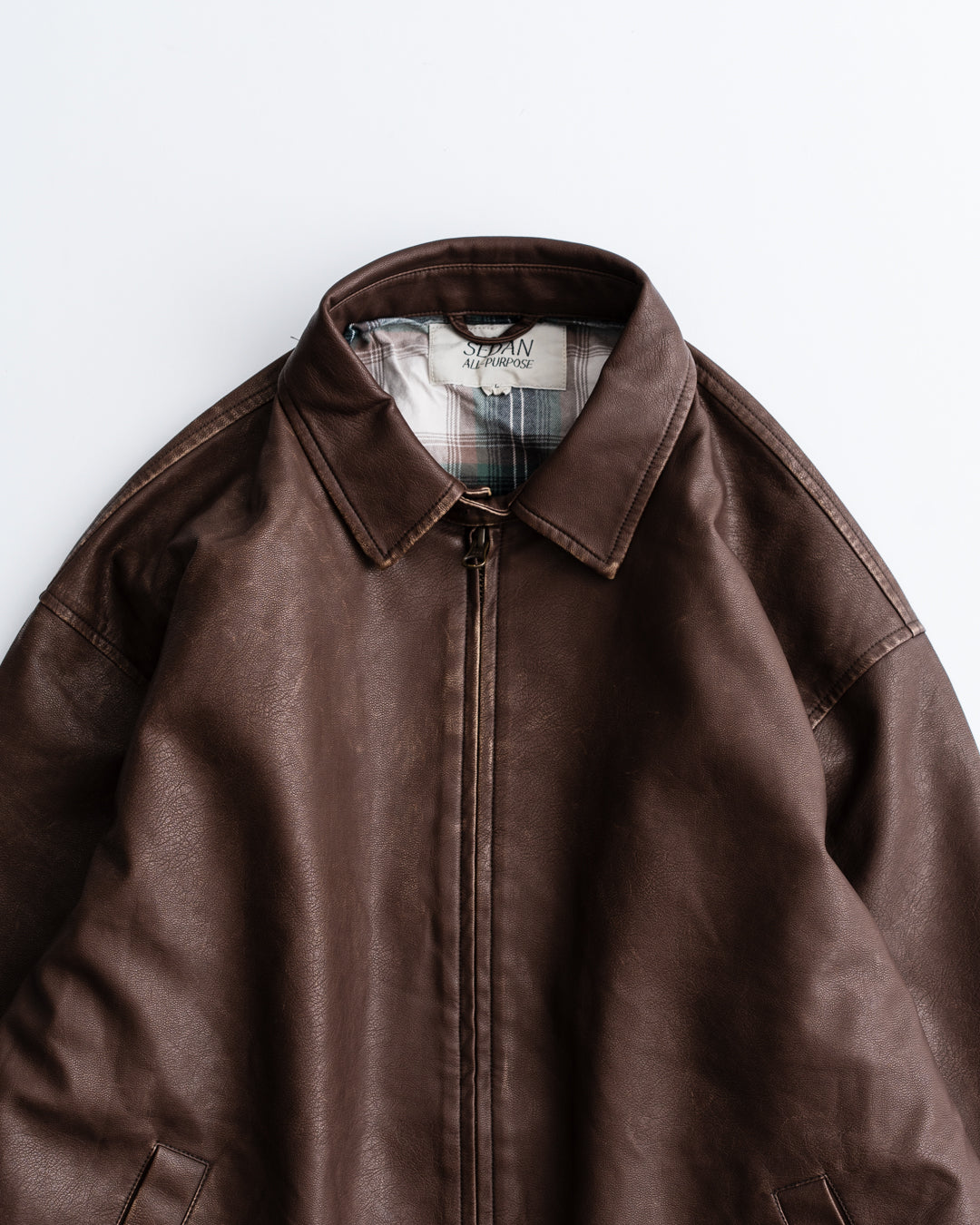 [9.20 sat 12:00 Release] SEDAN ALL-PURPOSE Synthetic Leather Jacket