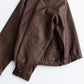 [9.20 sat 12:00 Release] SEDAN ALL-PURPOSE Synthetic Leather Jacket