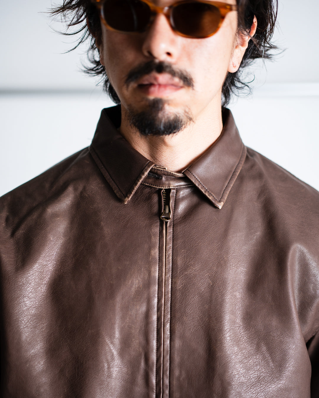 [9.20 sat 12:00 Release] SEDAN ALL-PURPOSE Synthetic Leather Jacket