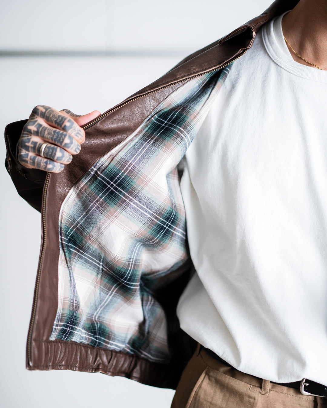 [9.20 sat 12:00 Release] SEDAN ALL-PURPOSE Synthetic Leather Jacket
