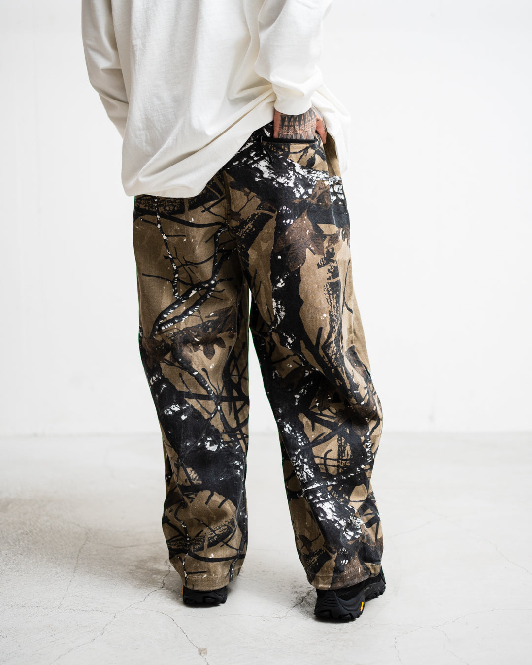 SEDAN ALL-PURPOSE Camouflage Wide Easy Pants