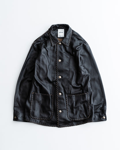 BOWWOW BRAIDED LEATHER COVERALL