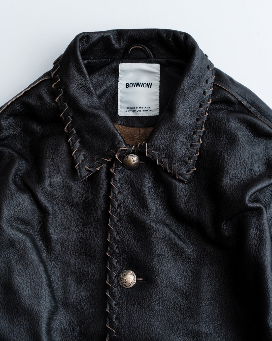 [9.20 sat 11:00 Release] BOWWOW BRAIDED LEATHER COVERALL