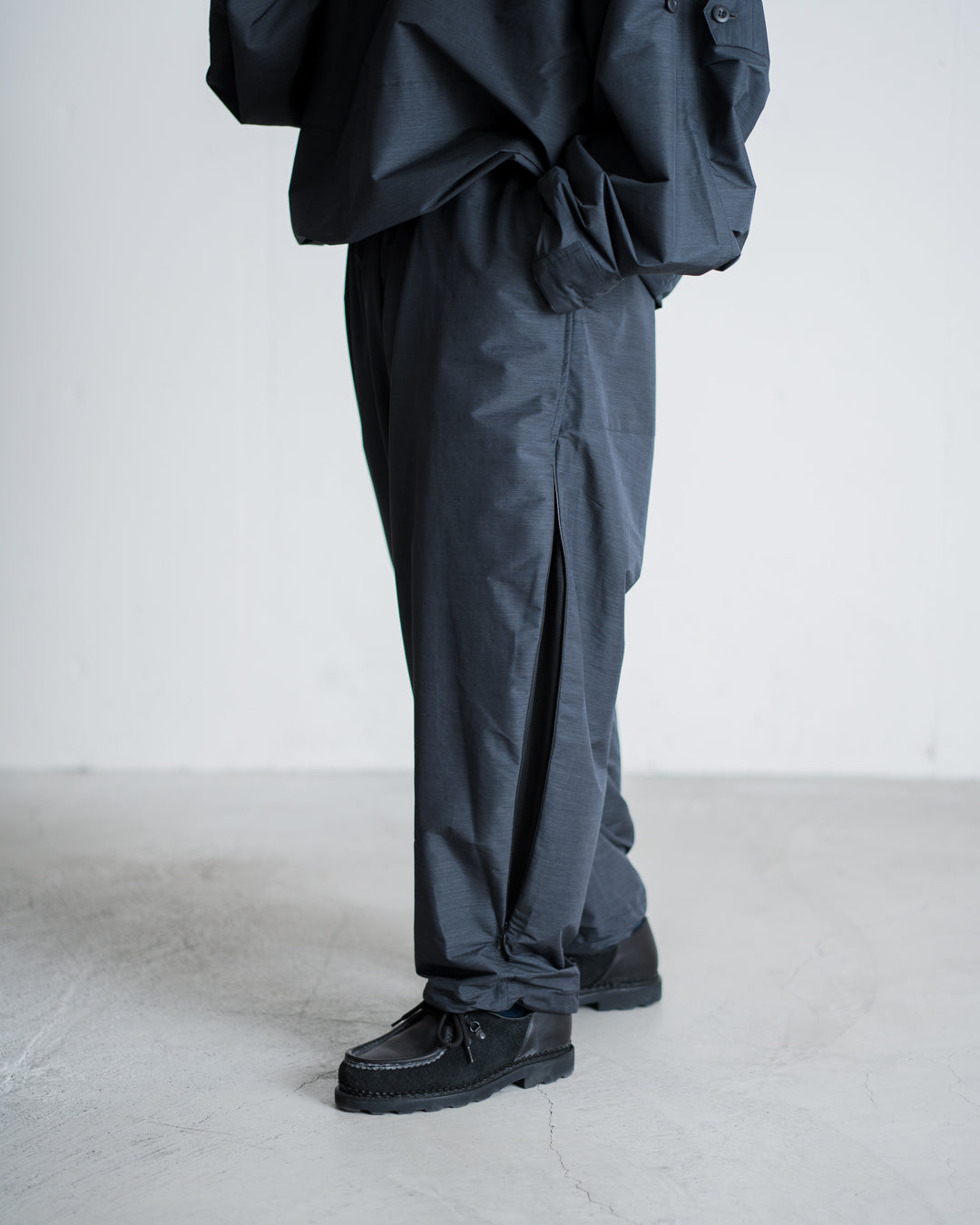 20AW URU WOOL 1 TUCK PANTS - スラックス