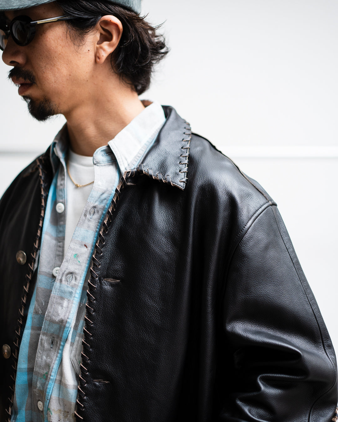 [9.20 sat 11:00 Release] BOWWOW BRAIDED LEATHER COVERALL