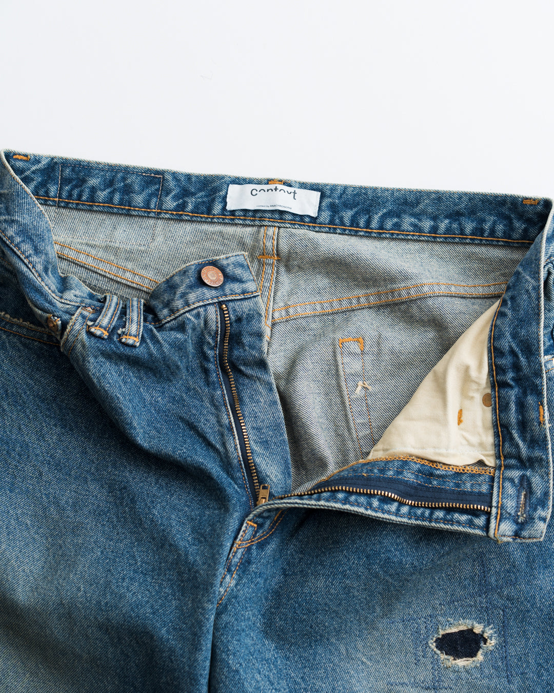 ANACHRONORM 80's WIDE REMAKED 5P PANTS 003N-25R