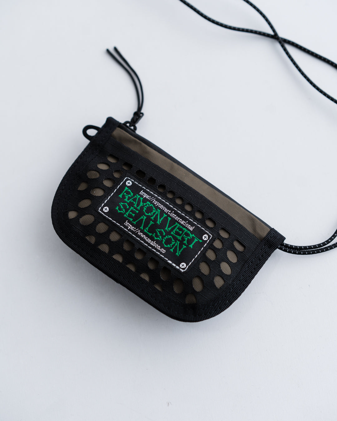 RAYON VERT × Sealson Mesh Wallet - Ranger Green