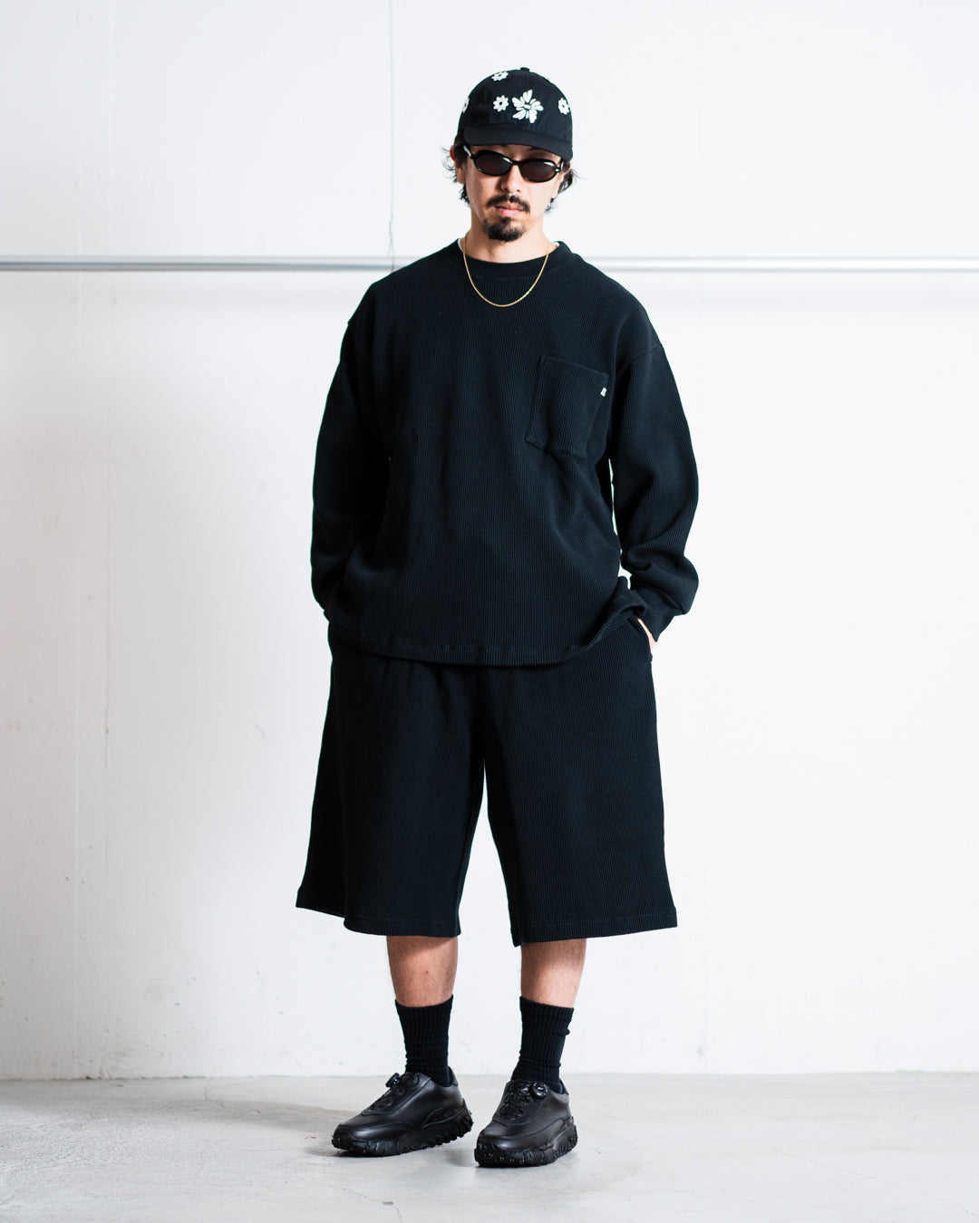 wonderland Waffle L/S