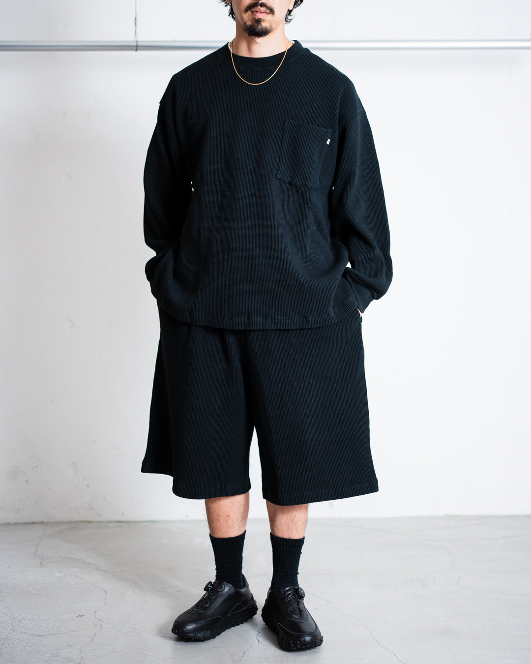 wonderland Waffle L/S