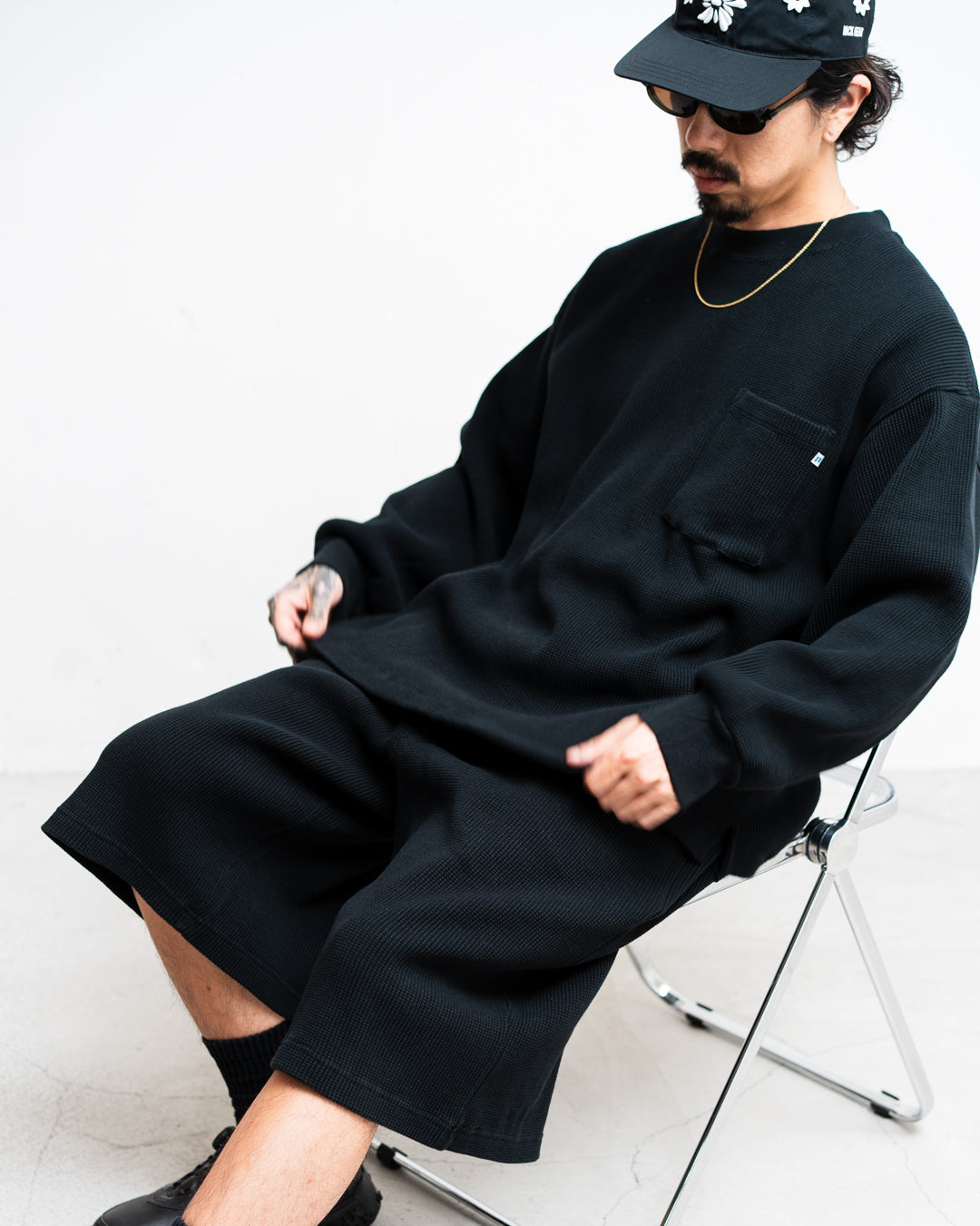 wonderland Waffle L/S