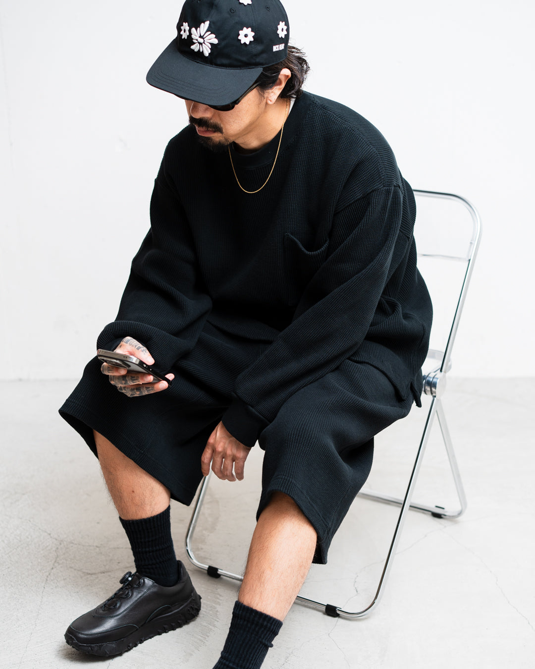 wonderland Waffle L/S