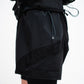 ROTOL SHEER MESH LAYERED SHORTS