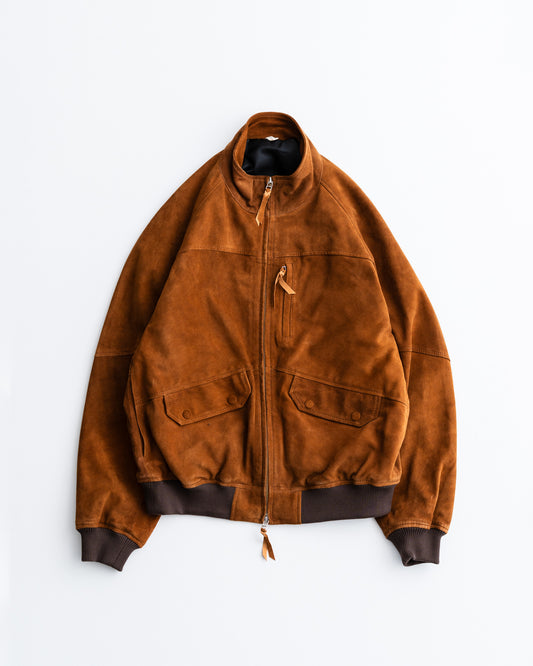 [LAST 1]【EXCLUSIVE ITEM】CCU HIGH NECK BLOUSON - SUEDE