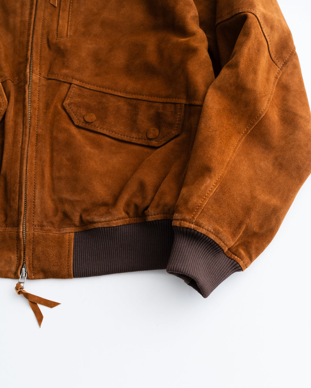 [LAST 1]【EXCLUSIVE ITEM】CCU HIGH NECK BLOUSON - SUEDE