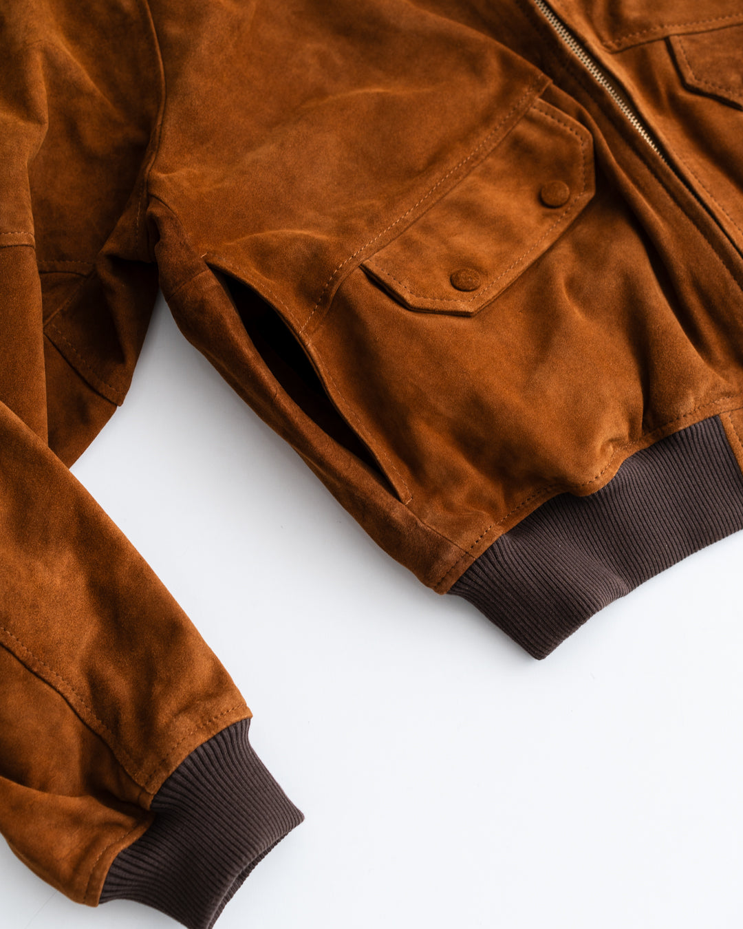 [LAST 1]【EXCLUSIVE ITEM】CCU HIGH NECK BLOUSON - SUEDE