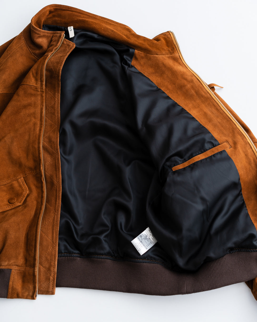 [LAST 1]【EXCLUSIVE ITEM】CCU HIGH NECK BLOUSON - SUEDE