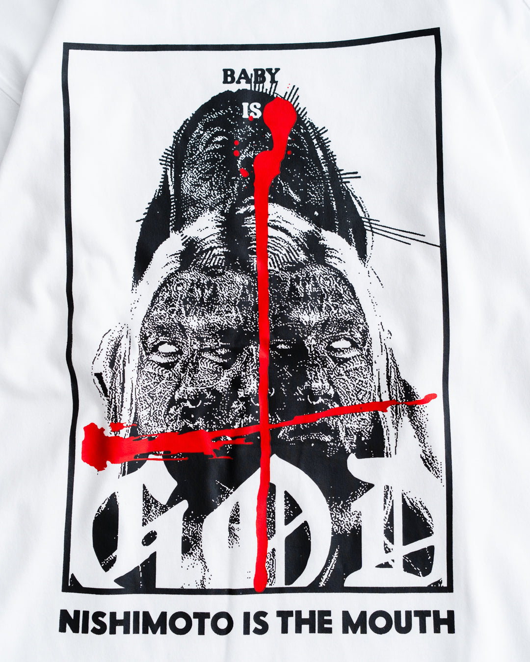 【COLLABORATION】NISHIMOTO IS THE MOUTH × Kosuke Kawamura L/S TEE