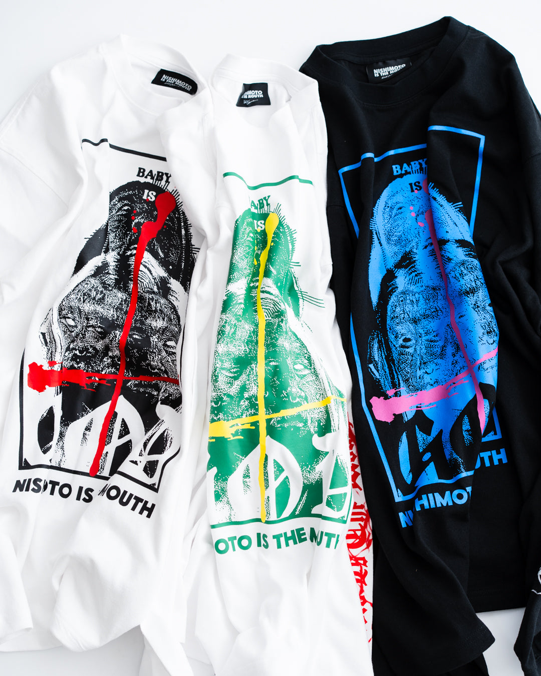 【COLLABORATION】NISHIMOTO IS THE MOUTH × Kosuke Kawamura L/S TEE
