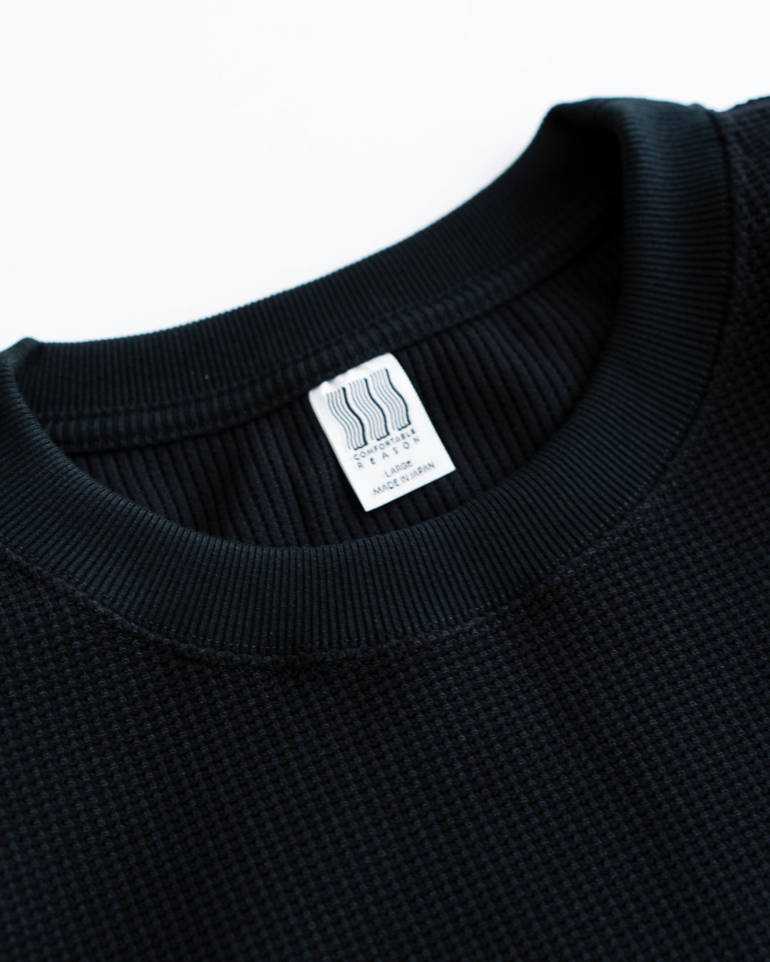 COMFORTABLE REASON Poly Waffle Sweat