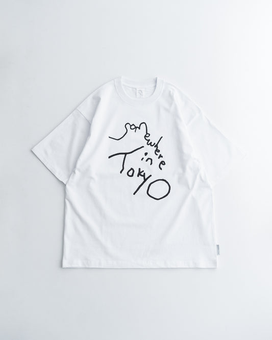 Somewhere in Tokyo Logo Tee / Designed by Tomoo Gokita
