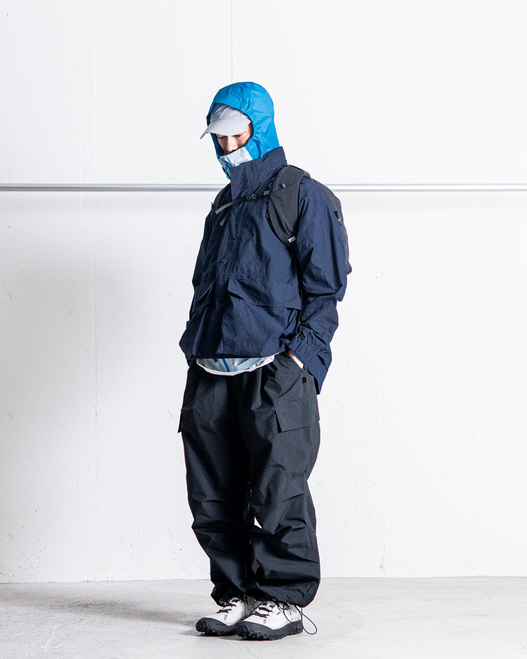 snow peak Indigo C/N Anorak
