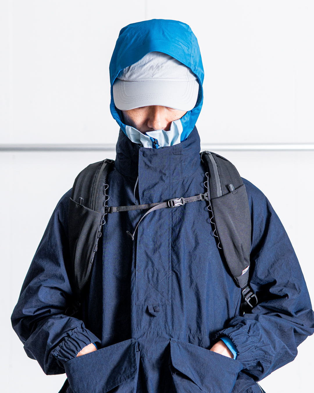snow peak Indigo C/N Anorak