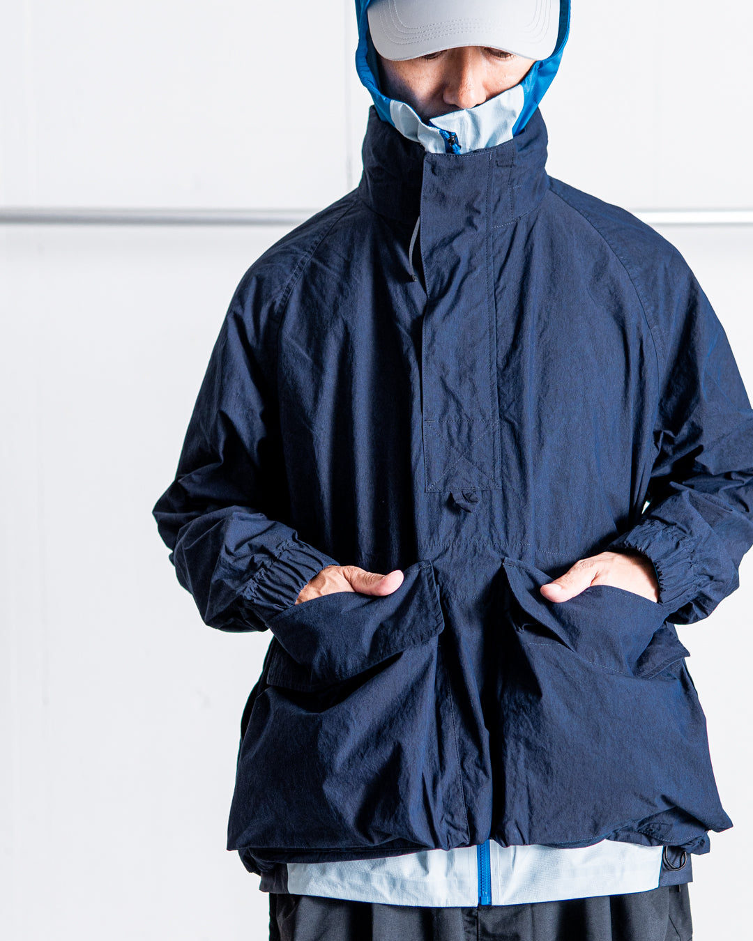 snow peak Indigo C/N Anorak
