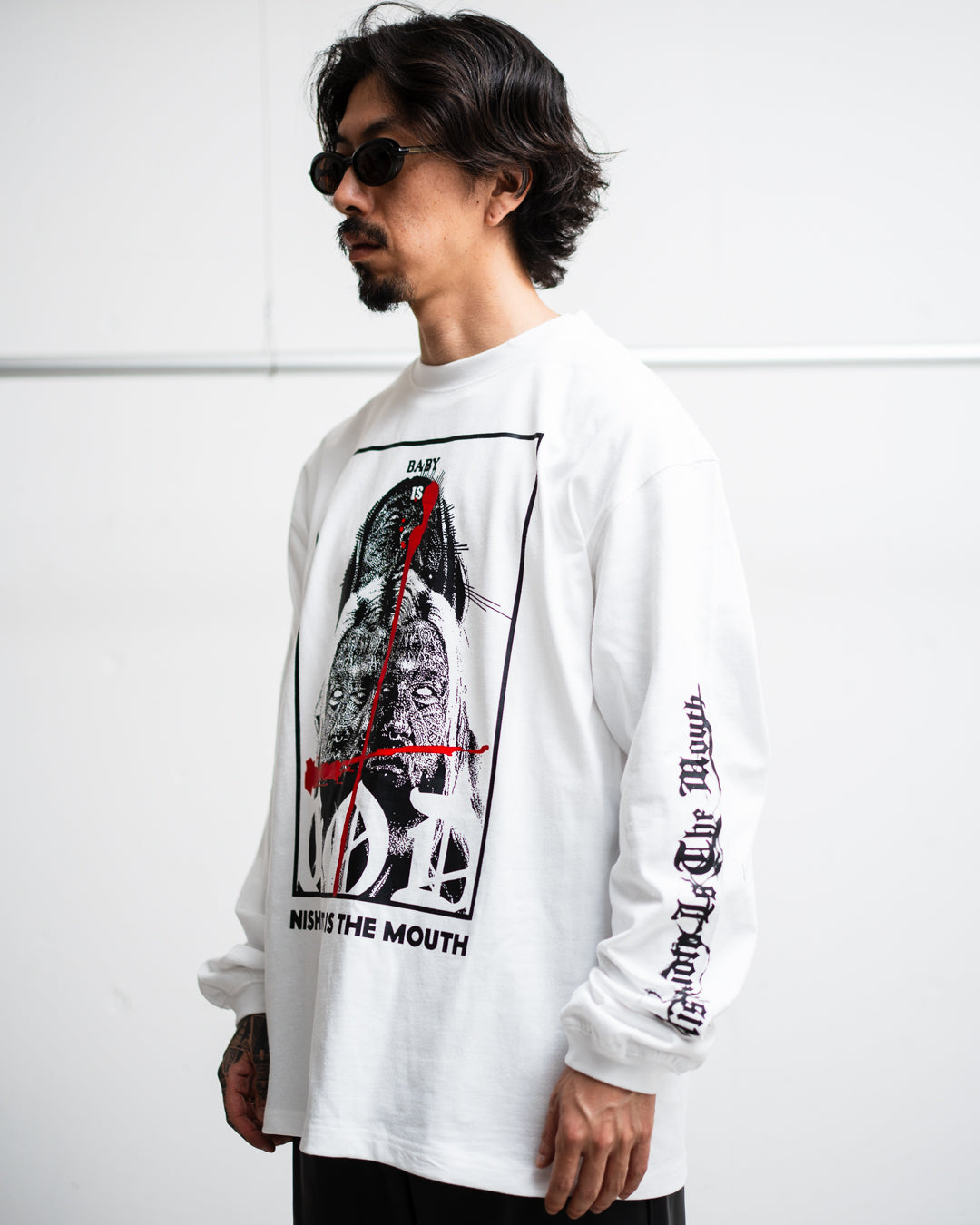 【COLLABORATION】NISHIMOTO IS THE MOUTH × Kosuke Kawamura L/S TEE