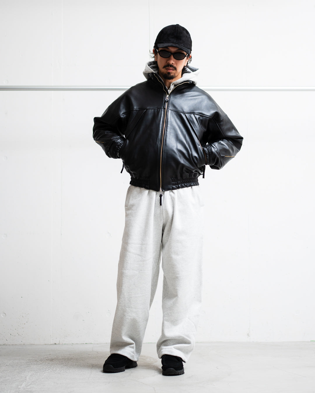 ROTOL LEATHER VENTILATION BLOUSON
