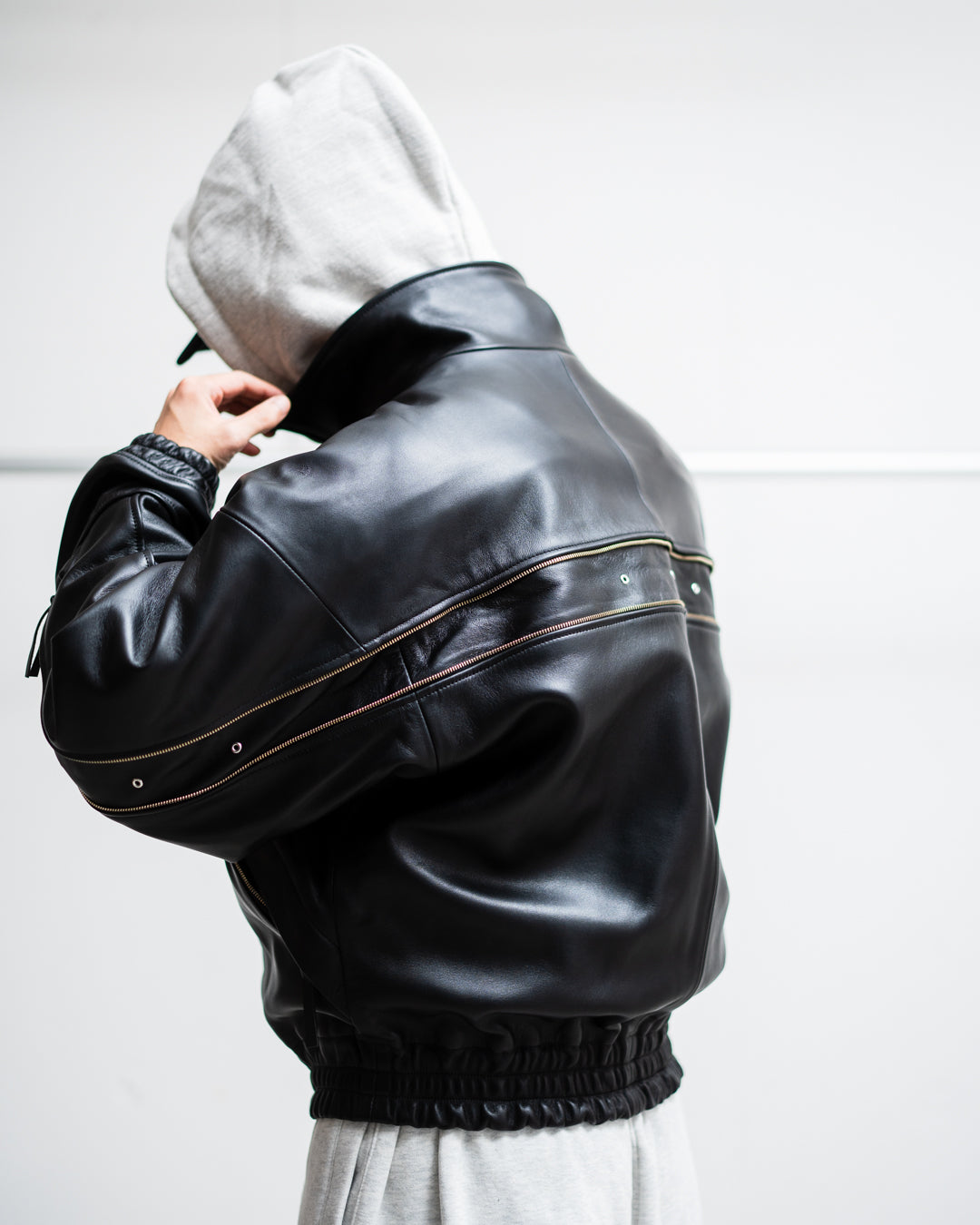 ROTOL LEATHER VENTILATION BLOUSON