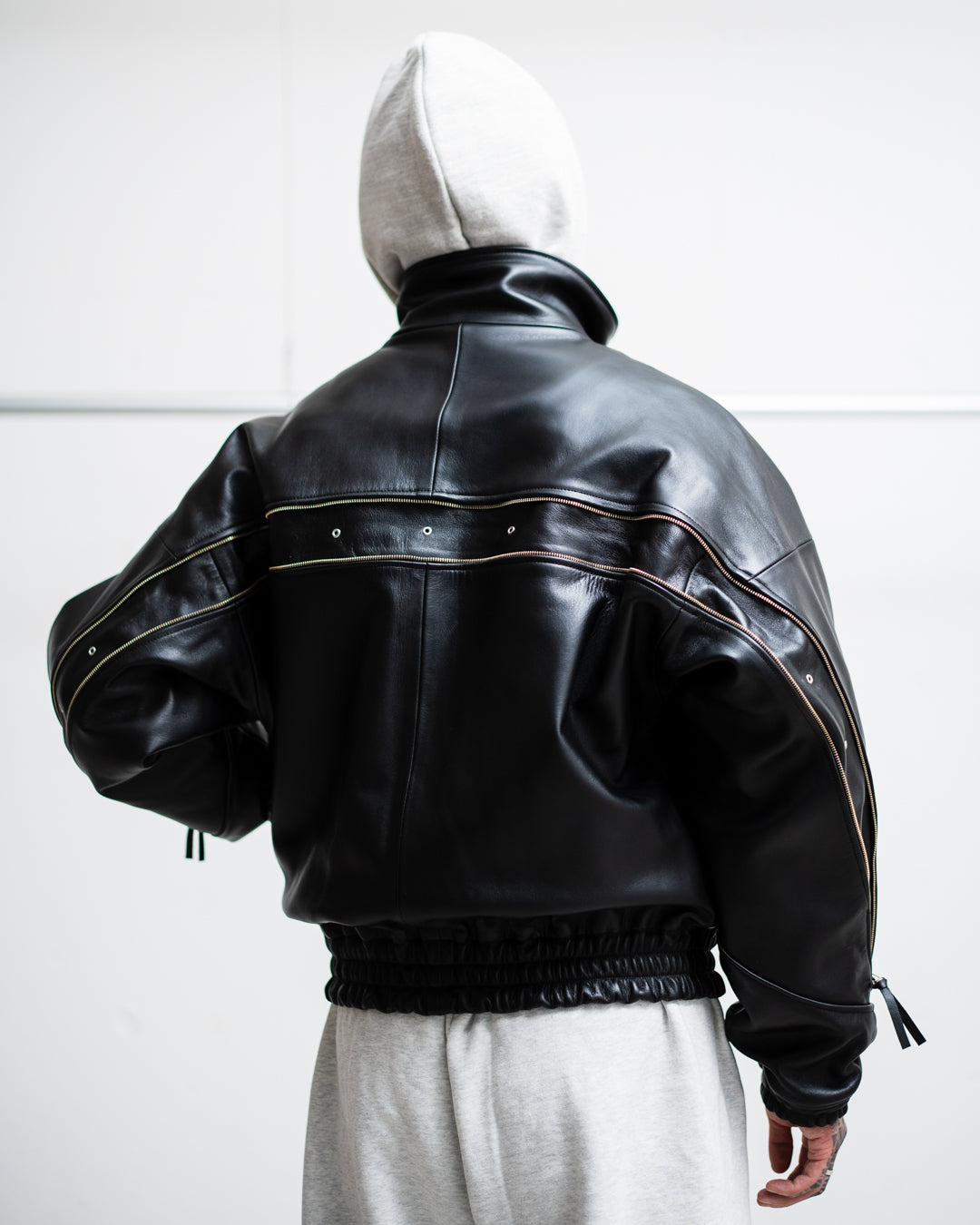 ROTOL LEATHER VENTILATION BLOUSON