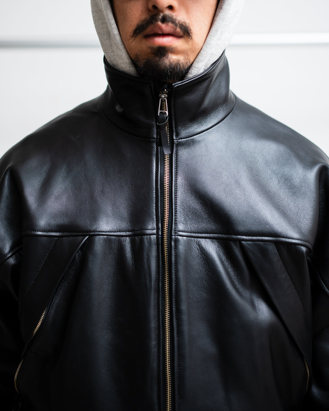 ROTOL LEATHER VENTILATION BLOUSON