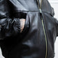 ROTOL LEATHER VENTILATION BLOUSON