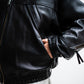ROTOL LEATHER VENTILATION BLOUSON