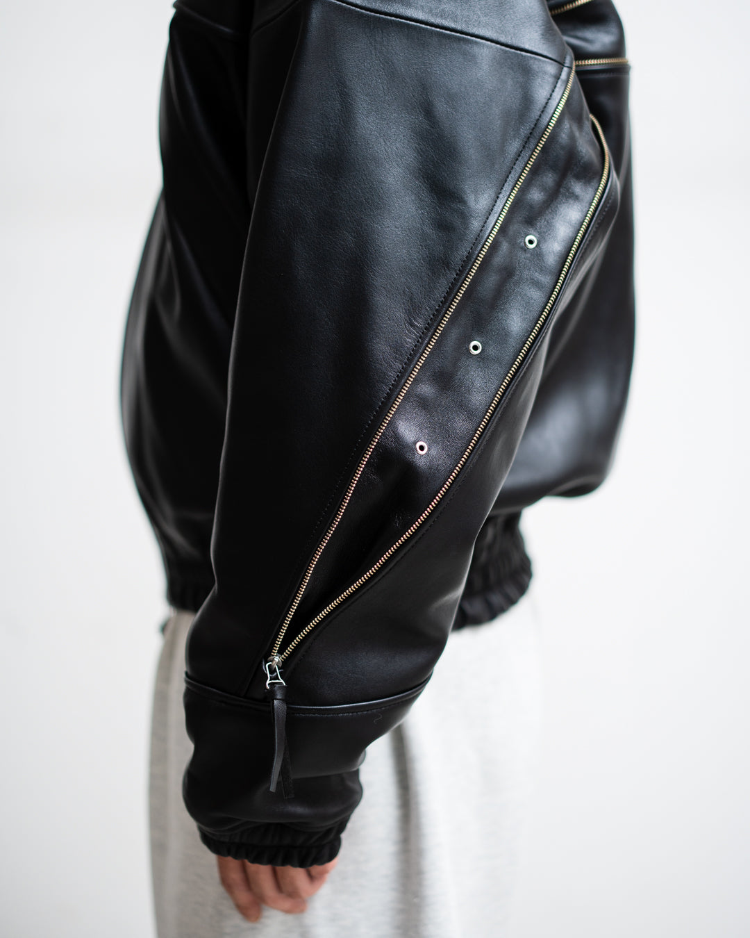 ROTOL LEATHER VENTILATION BLOUSON