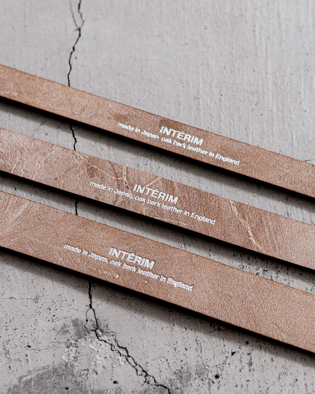 [RESTOCK] INTERIM OAK BARK LEATHER BELT 20,25,30mm