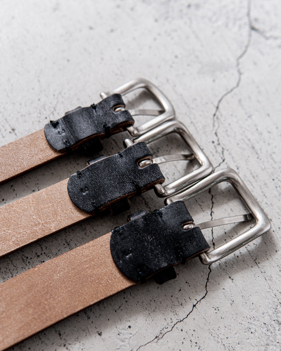 通販] INTERIM(インテリム) OAK BARK LEATHER BELT 商品ページ – fazeone