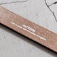 INTERIM CROSS GRAIN OAK BARK LEATHER BELT (DARK STAIN) 25,30mm