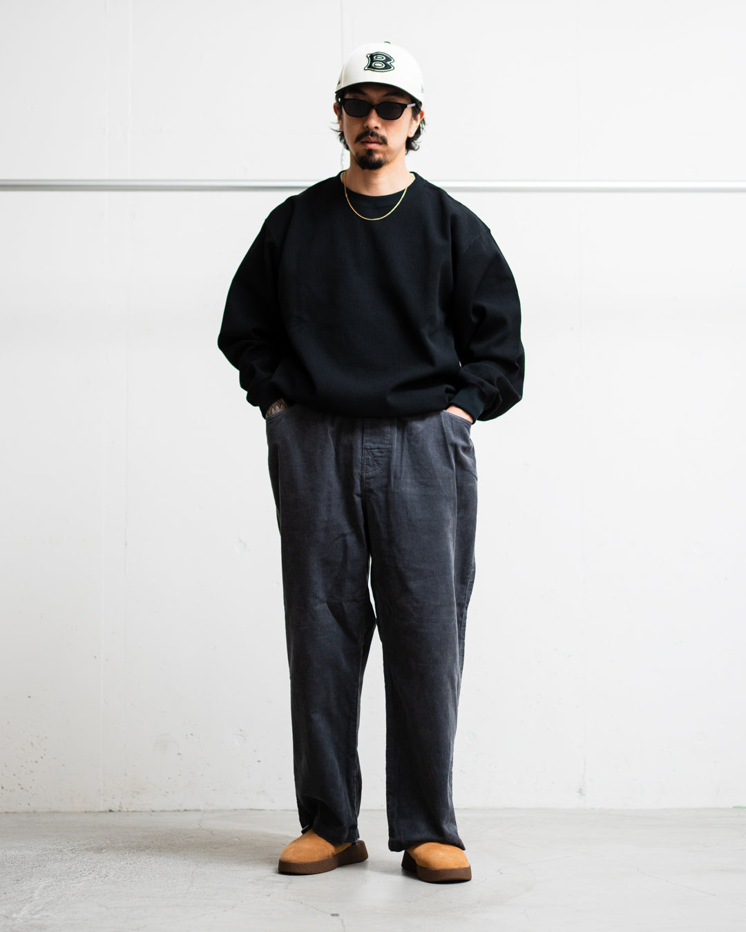 COMFORTABLE REASON Straight Cords Slacks
